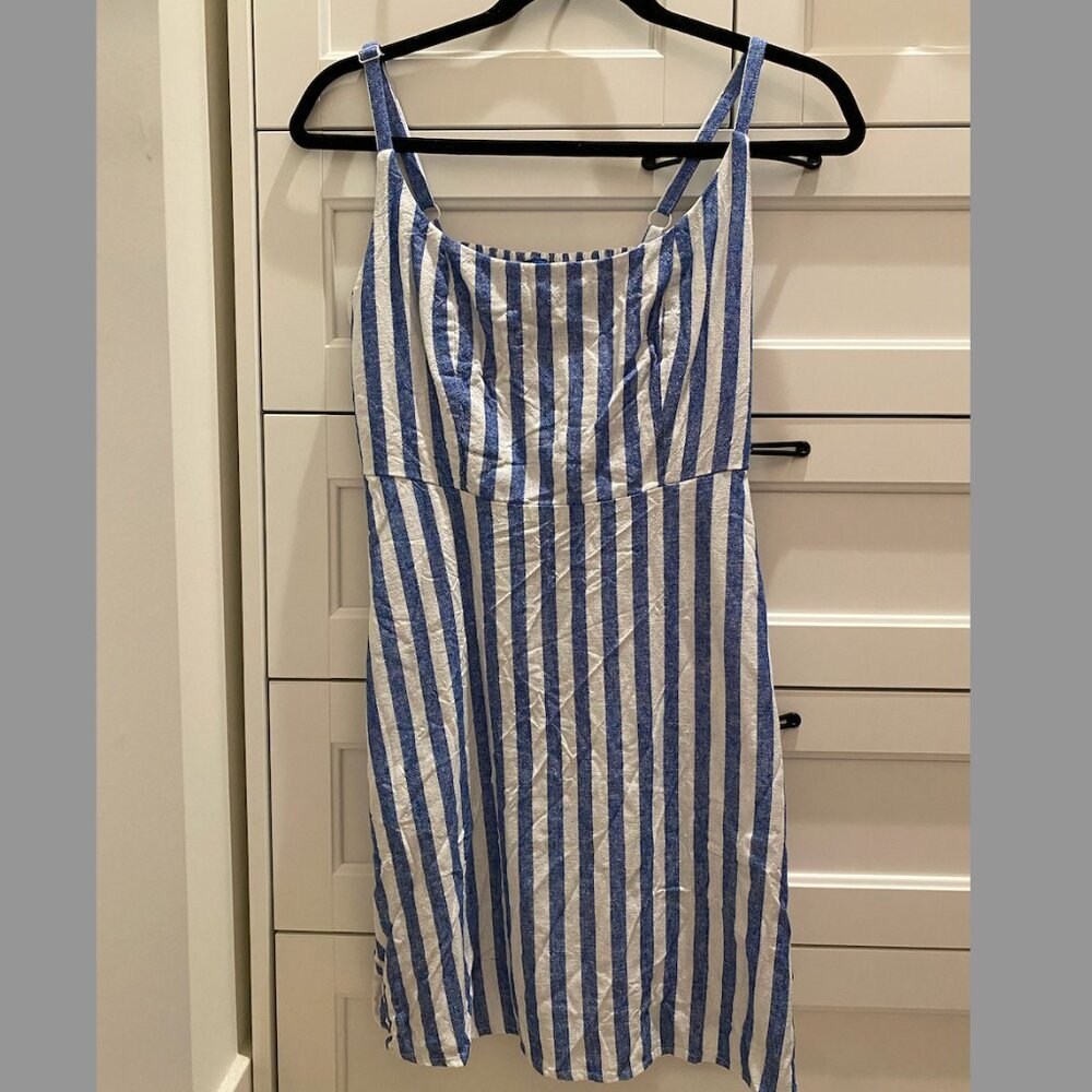 Old Navy Blue & White Striped Dress | NEW
